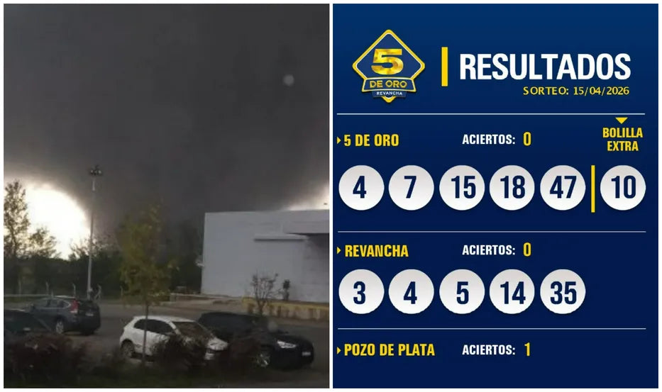 DIEZ AÑOS DESPUÉS DE LA TRAGEDIA EL 5 DE ORO SALIÓ EN DOLORES Y CON "NÚMEROS DEL TORNADO"