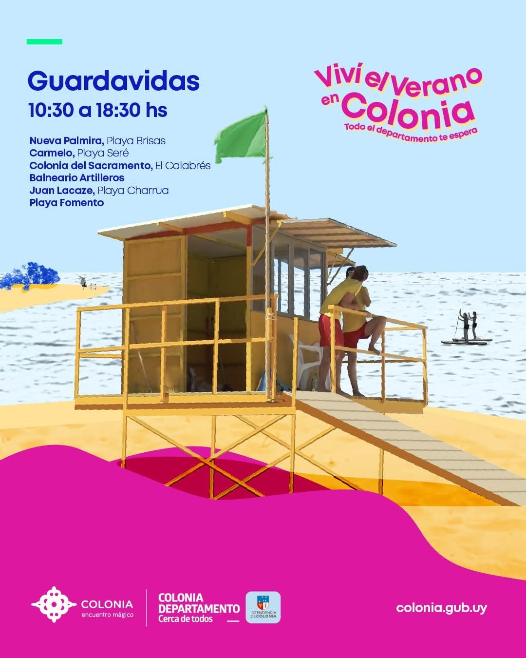 VIVÍ EL VERANO EN COLONIA #intendenciadecolonia