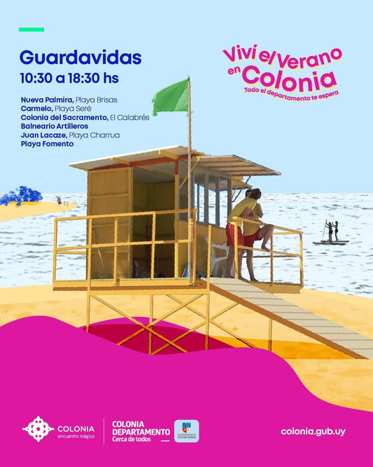 VIVÍ EL VERANO EN COLONIA #intendenciadecolonia