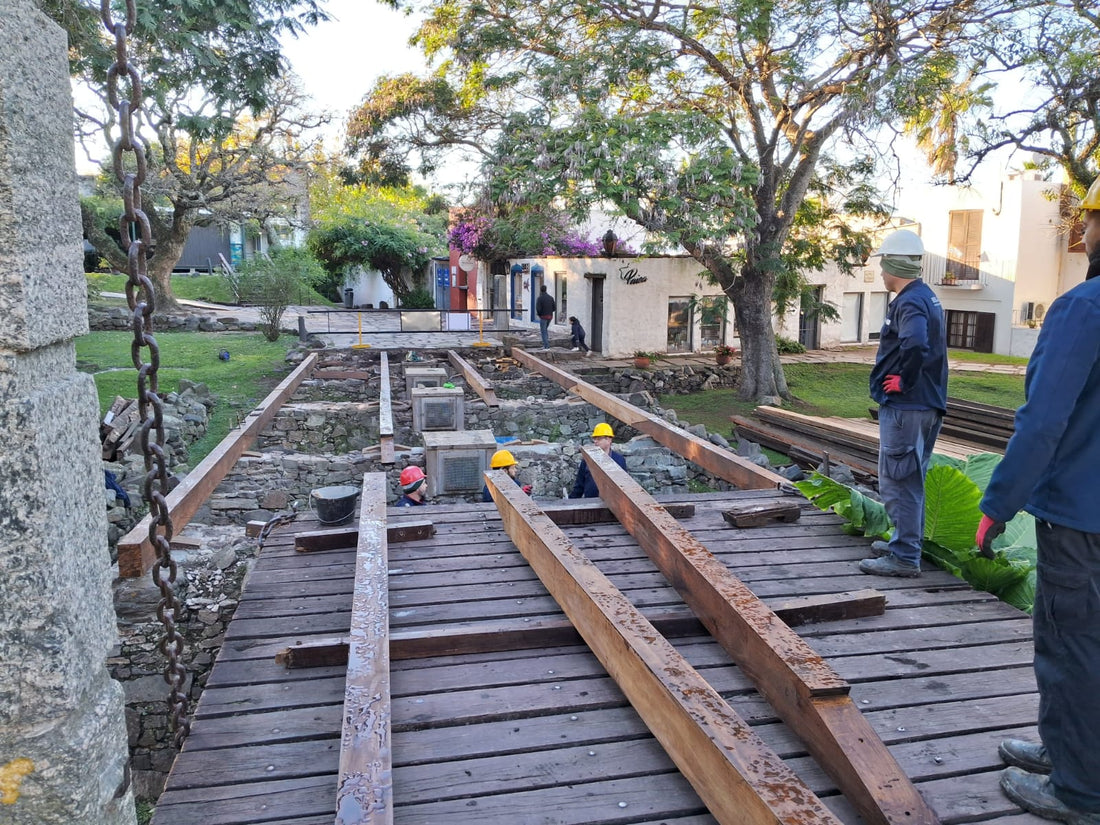 ESCUELA TALLER DESARROLLA SUS PRÁCTICAS EDUCATIVAS EN PORTÓN DE CAMPO Y PLAZA DE TOROS DE COLONIA