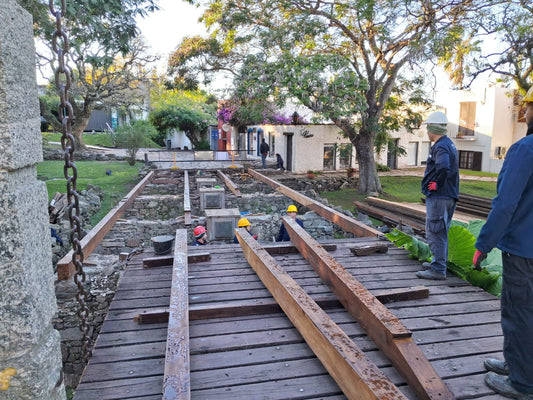 ESCUELA TALLER DESARROLLA SUS PRÁCTICAS EDUCATIVAS EN PORTÓN DE CAMPO Y PLAZA DE TOROS DE COLONIA