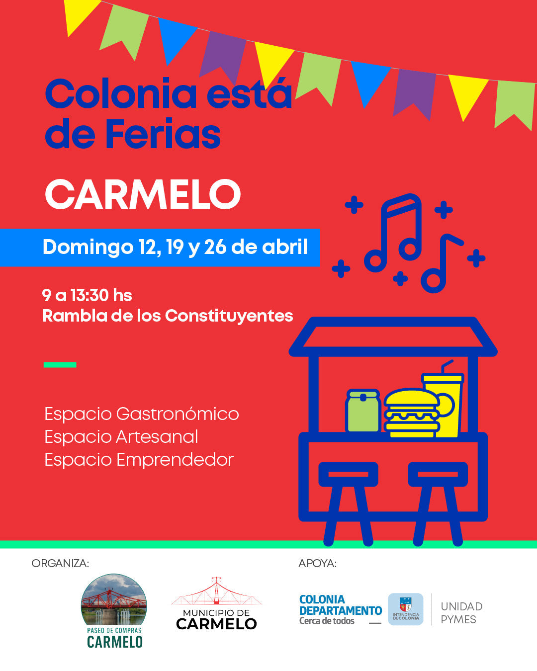 FERIA DE EMPRENDEDORES EN CARMELO