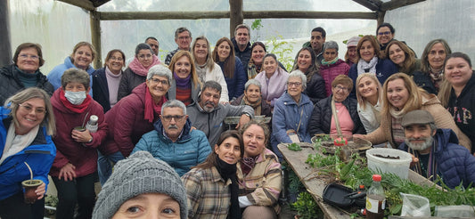 SE REALIZÓ TALLER DE HUERTA EN OMBÚES DE LAVALLE